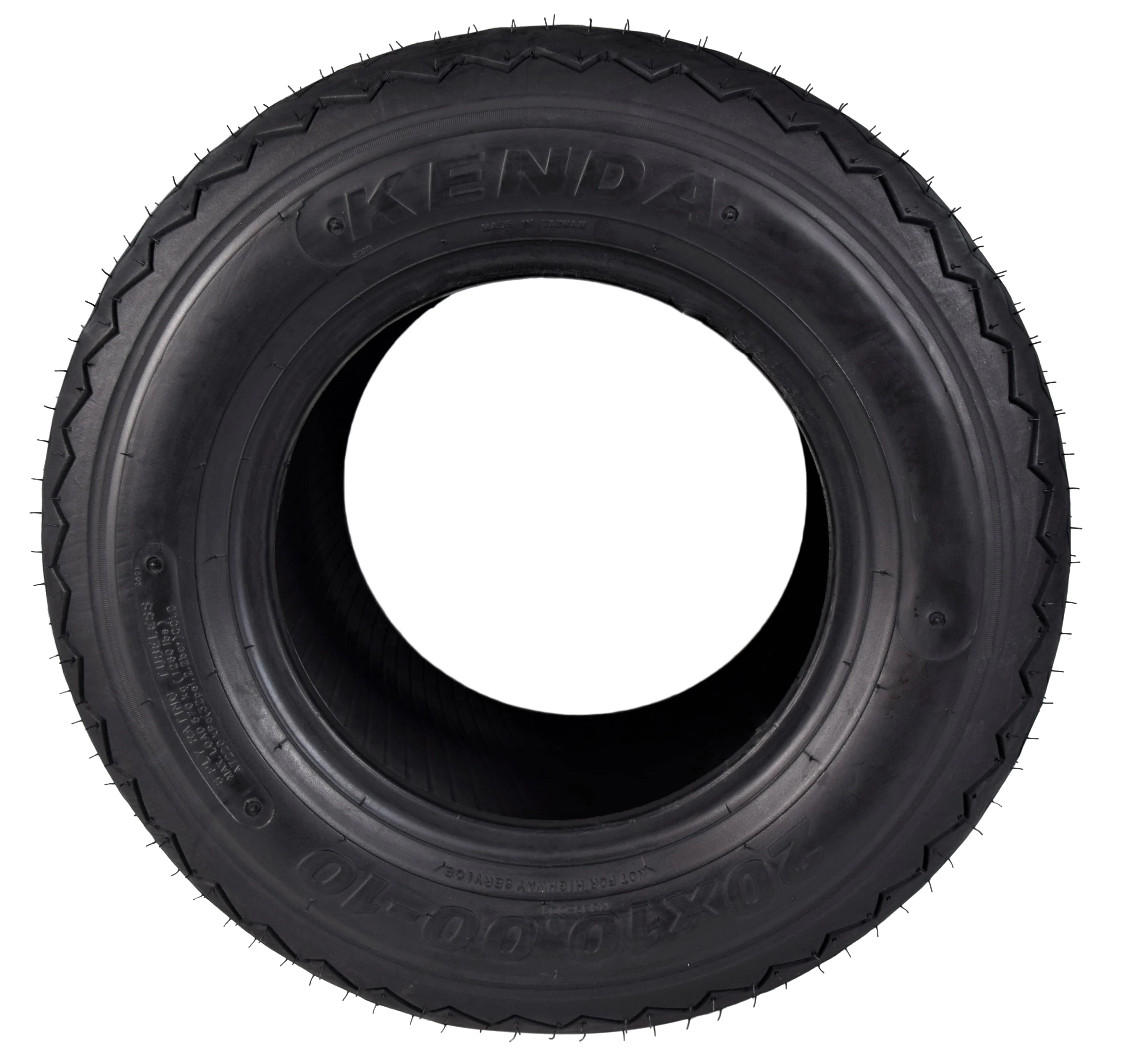 Kenda 235Q2076 20x10-10 Hole-N-1 6 Ply Tubeless Golf Cart Turf Tire