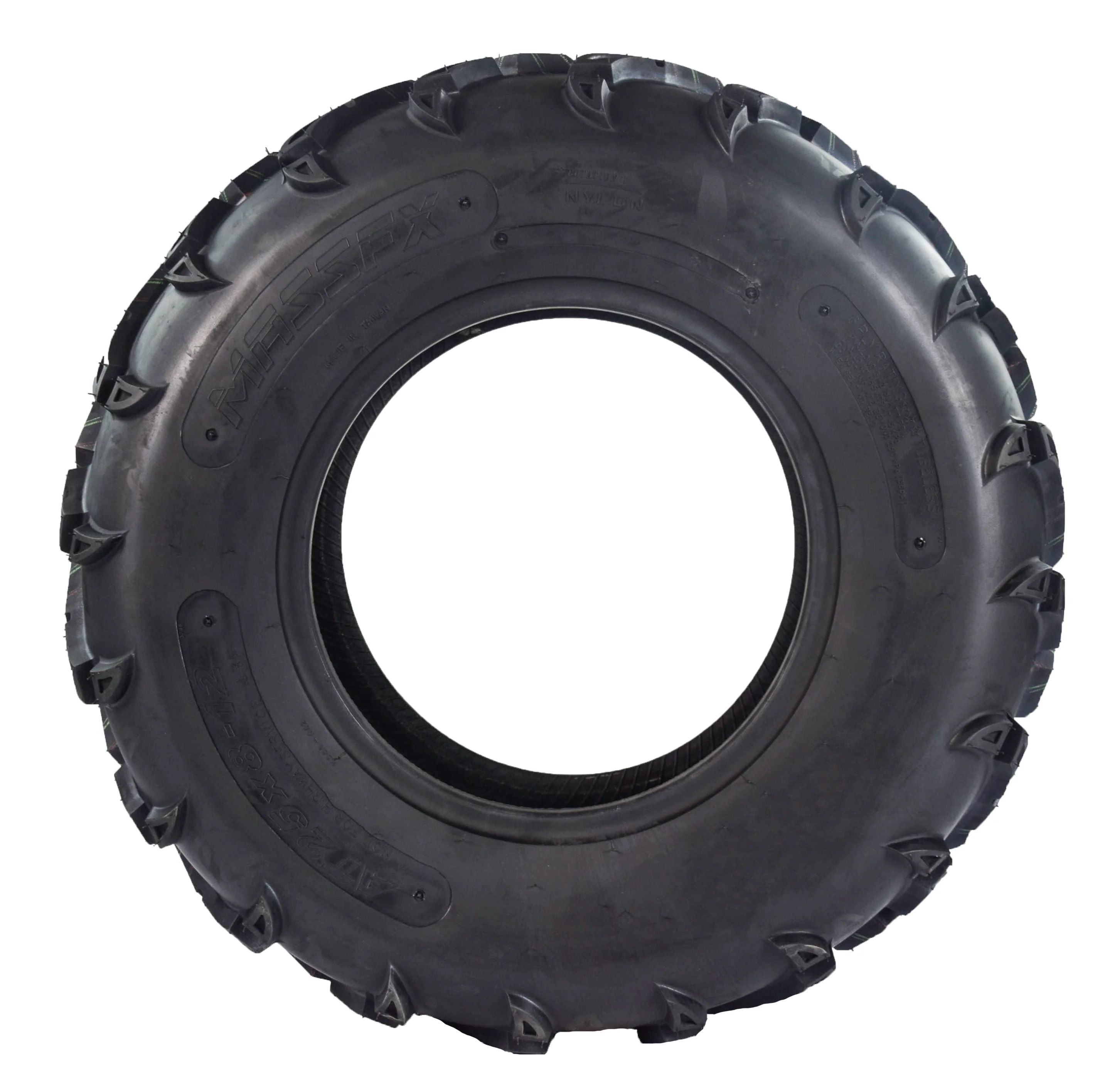MASSFX MK25812 ATV Single Tire 25x8-12 Front 6 Ply