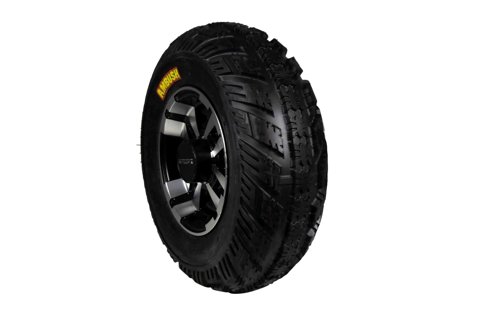 Ambush 21x7-10 20x11-9 ATV Front Rear Tire & Wheel Kit 21x7x10 20x11x9 (4 Pack)