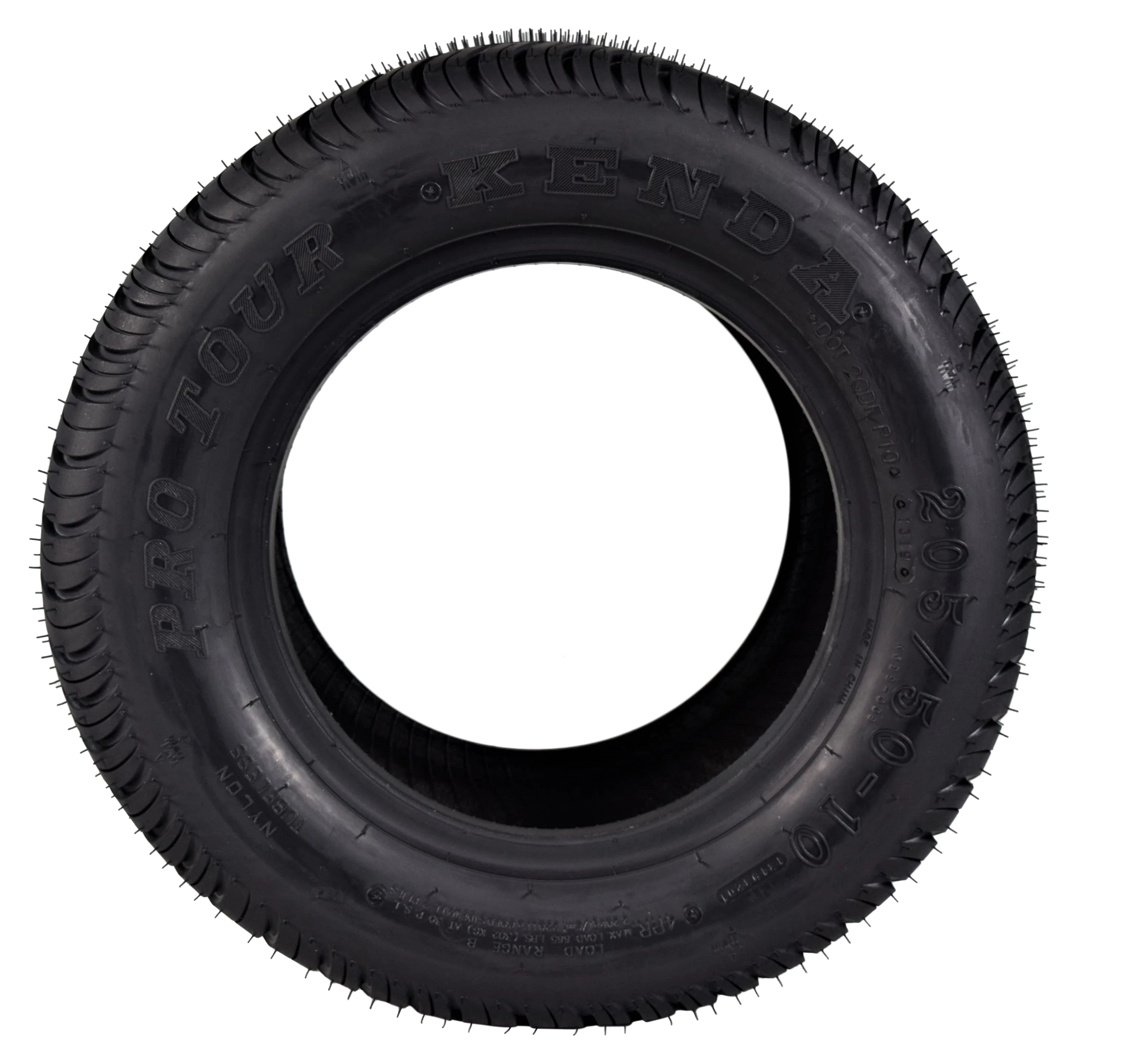 Kenda 277010N4 205/50-10 Pro Tour 4 Ply Tubeless Golf Cart Tire