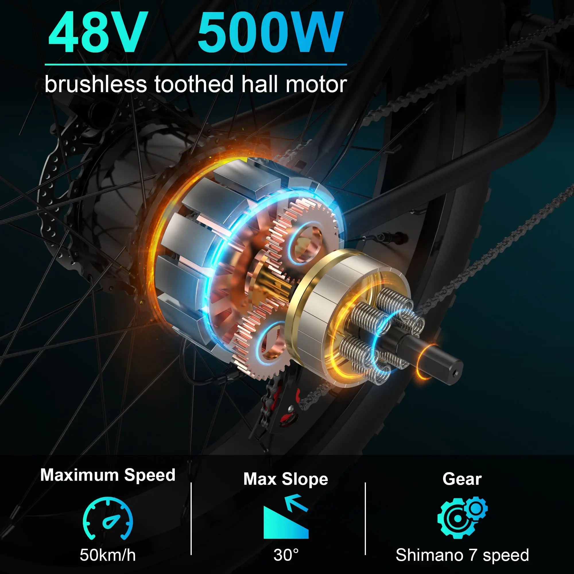 Goldoro Electric Bike 26