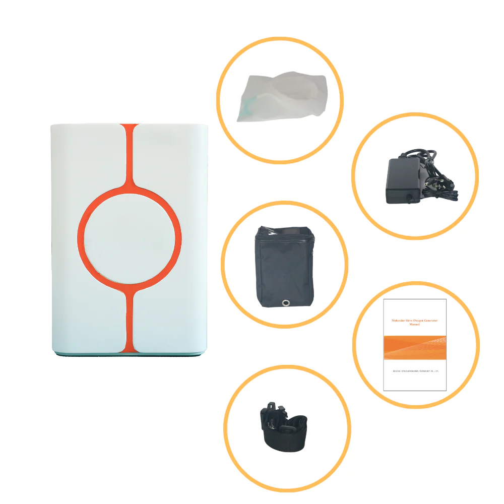 1-5L Pulse Flow Portable Medical Home Oxygen Concentrator  FZ5-01