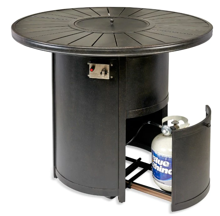 Patio Resort Lifestyles 52in Venice Series Round Counter Fire Table