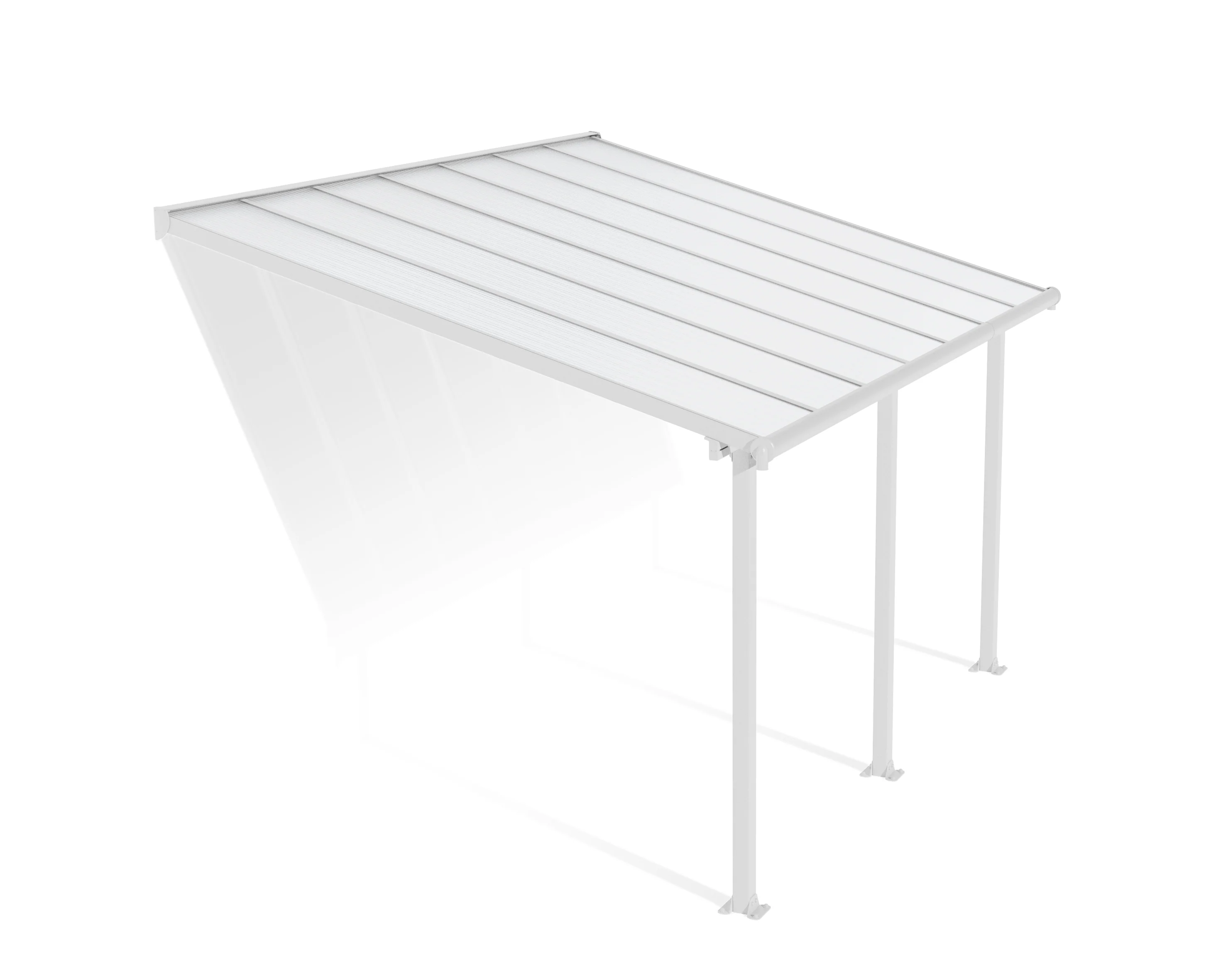 Canopia Olympia 10' Patio Cover - White/White