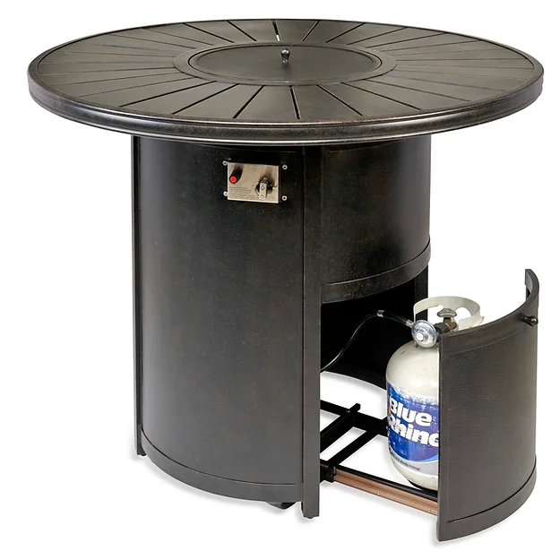 Patio Resort Lifestyles 52in Venice Series Round Bar Fire Table