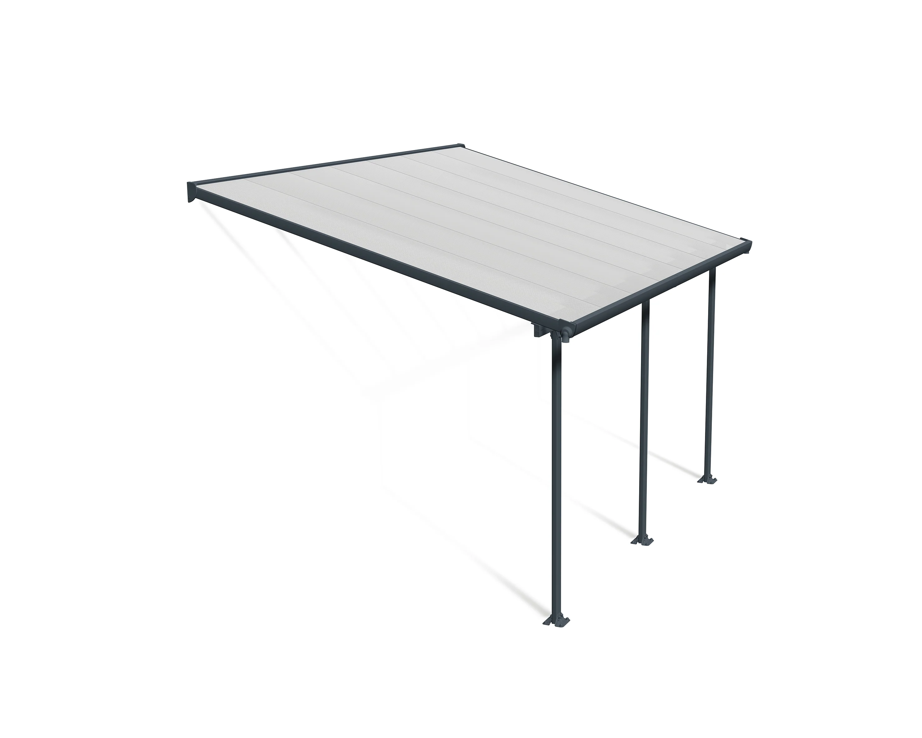 Canopia Feria 10' Patio Cover - Gray/Clear