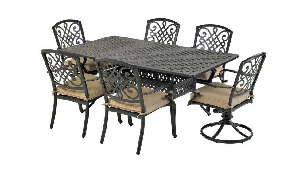 Patio Resort Lifestyles Bridgetown 7-Piece Dining Set