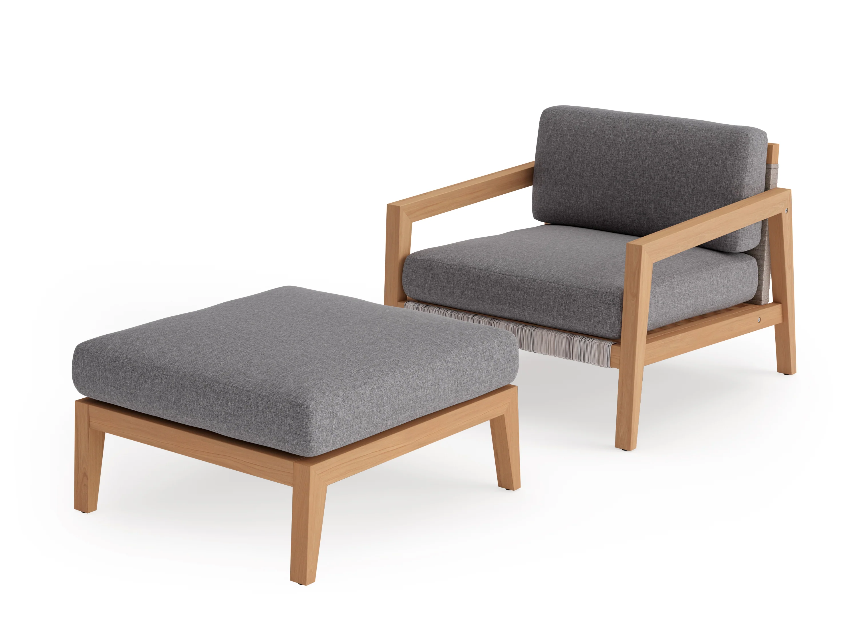 NewAge Lakeside Chat Chair with Ottoman