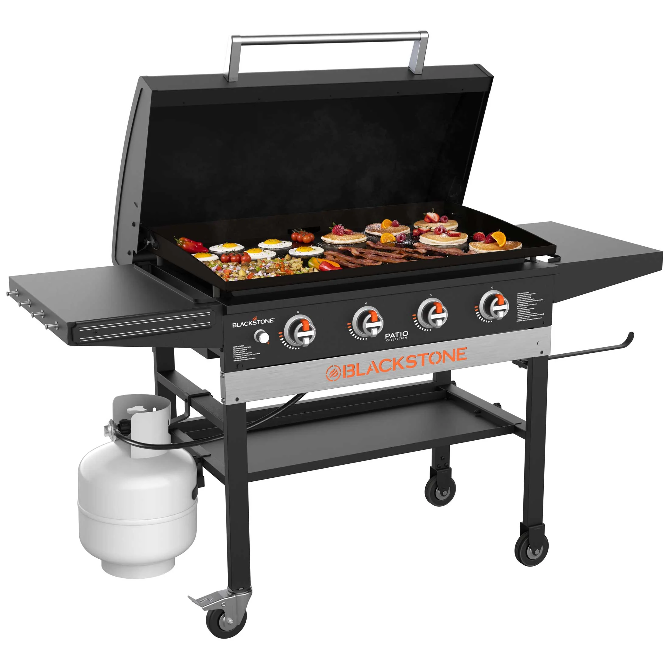Blackstone Patio 36in Cart Griddle W/ Hood Black - 2102