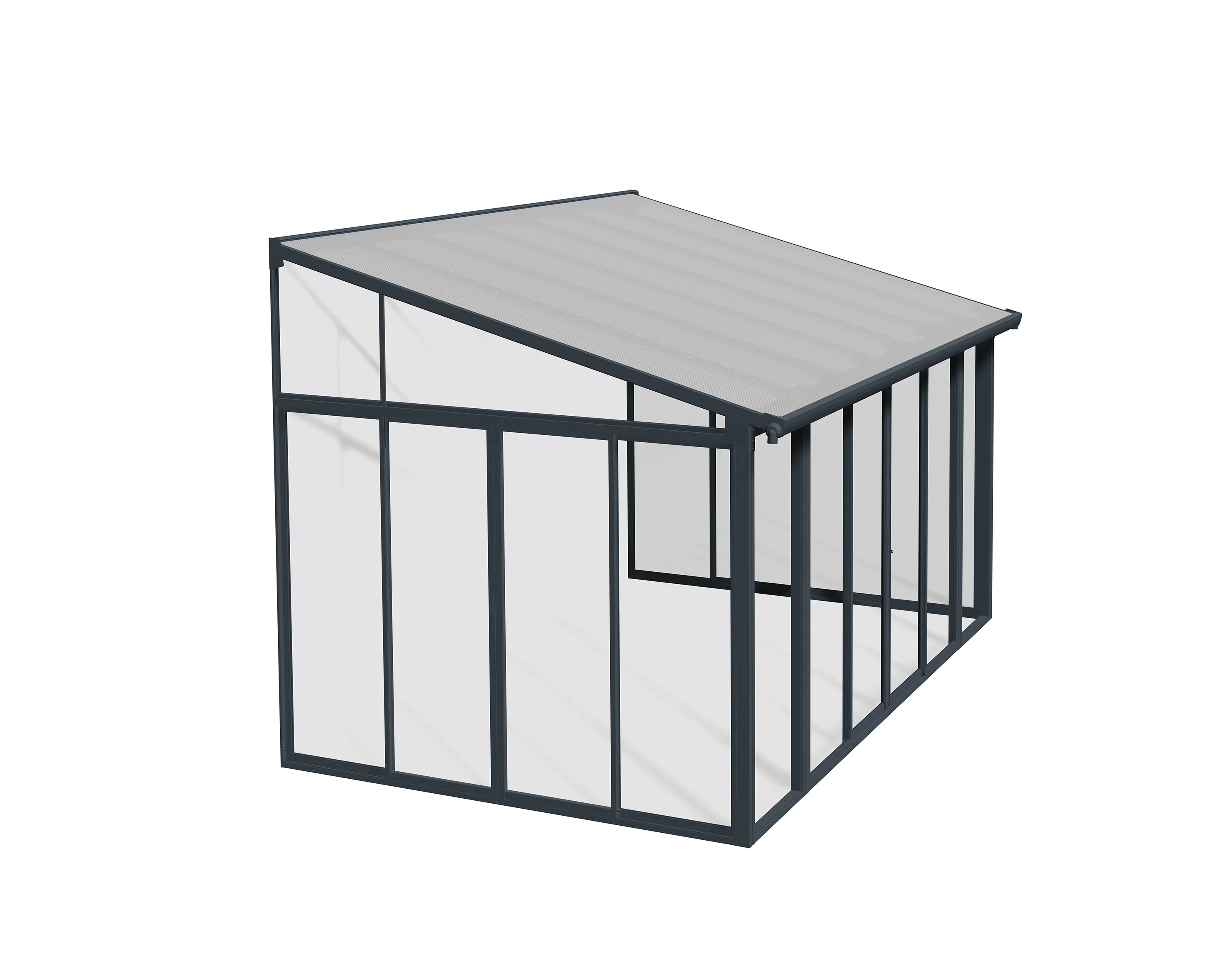 Canopia SanRemo 10' Patio Enclosure - Gray/Clear