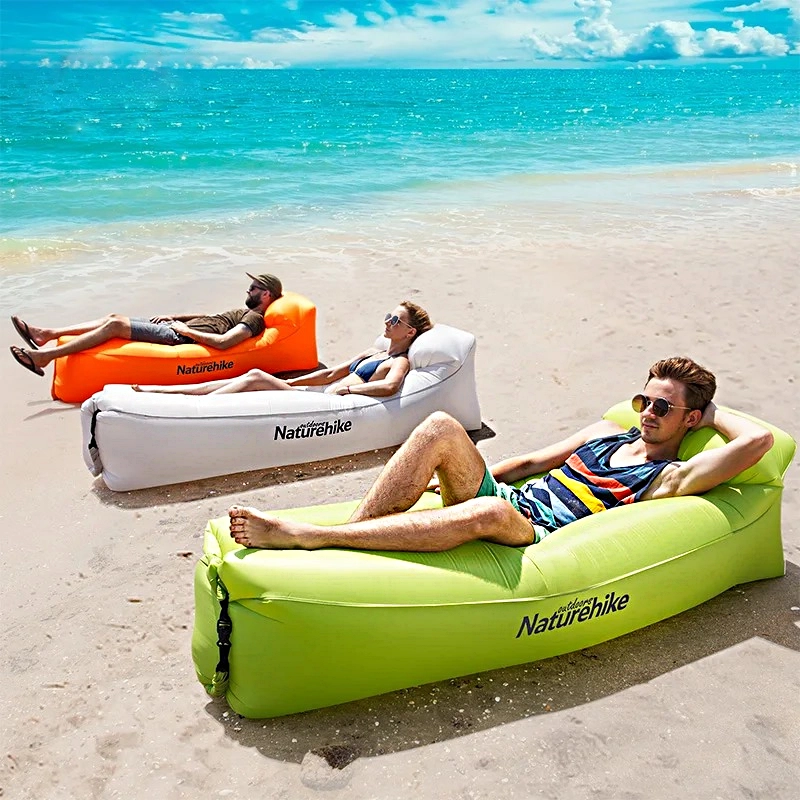 Inflatable Lounger Air Sofa Chair Camping for Outdoor Activities Hiking, Beach, Picnics