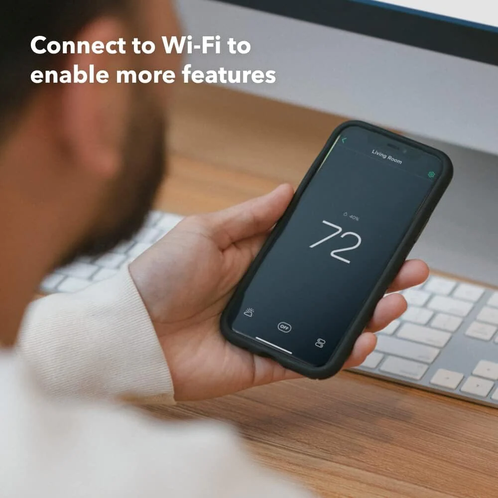 ecobee New Smart Thermostat Premium with Smart Sensor and Air Quality Monitor  (Refurbished)