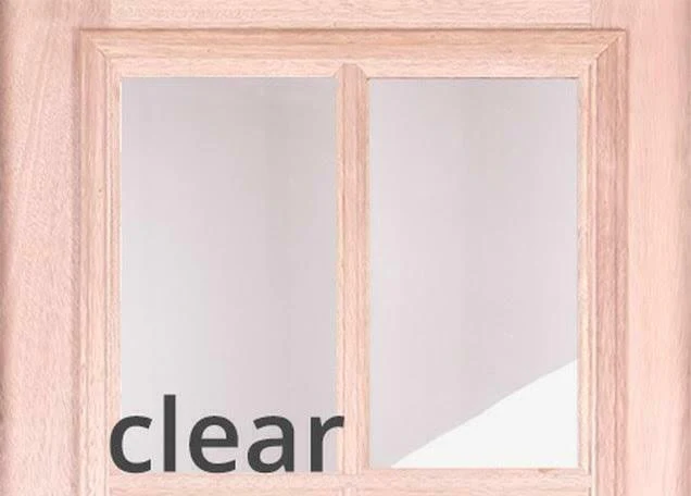 3 ft. x 8 ft. Craftsman Exterior Mahogany Prehung Single Door with 8 Lites