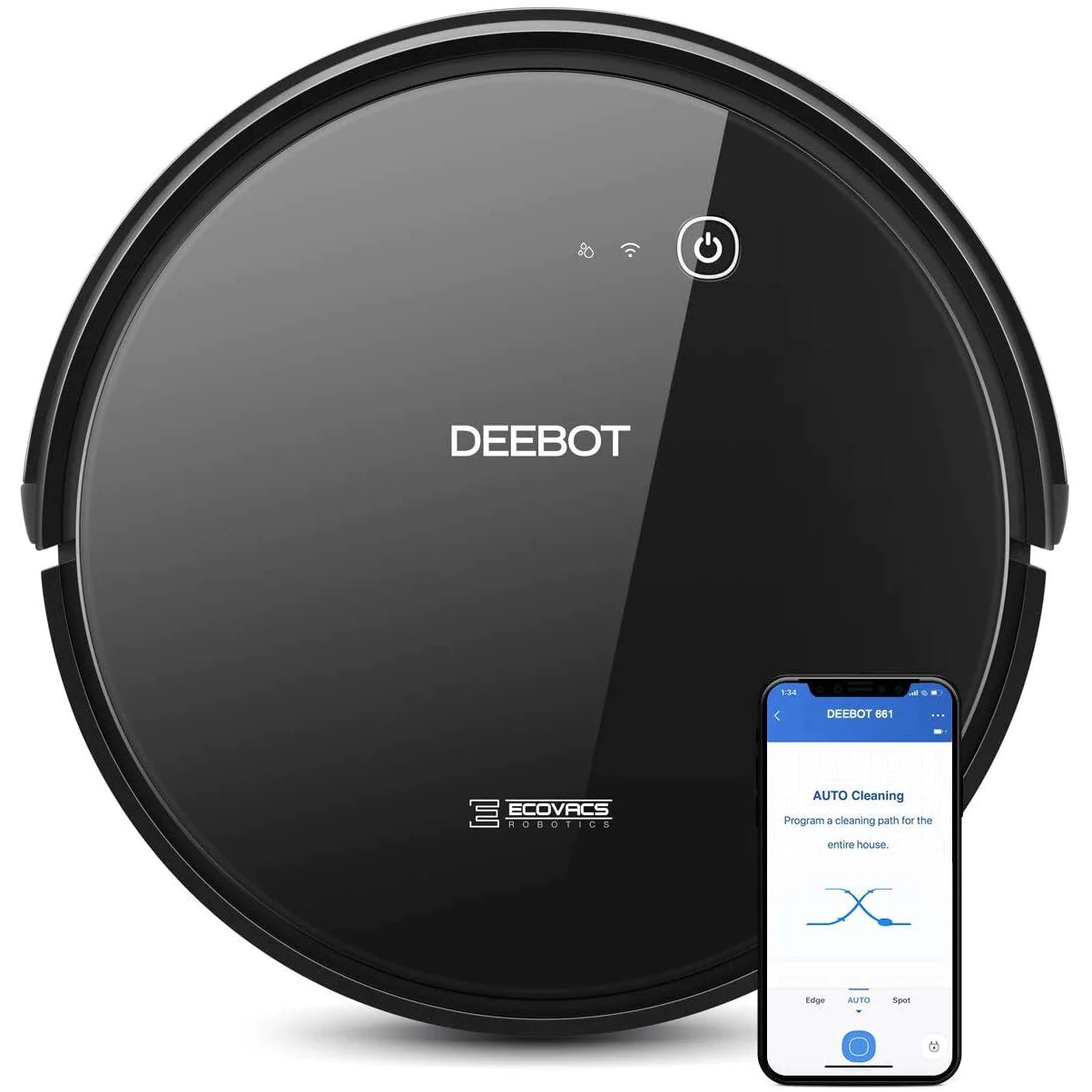 Ecovacs Deebot 661 Convertible Robot Vacuum