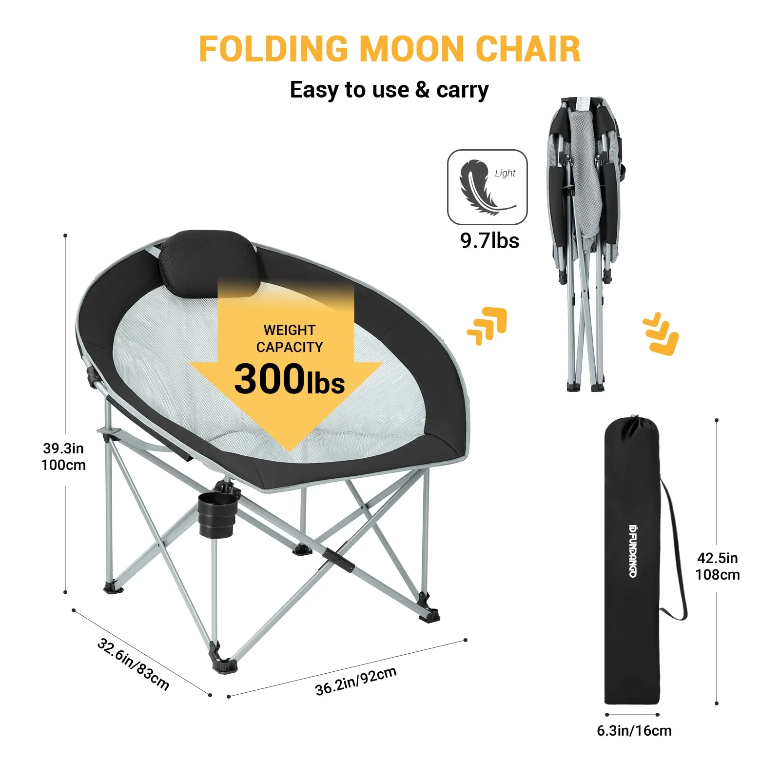 FUNDANGO Moon Chair Xl