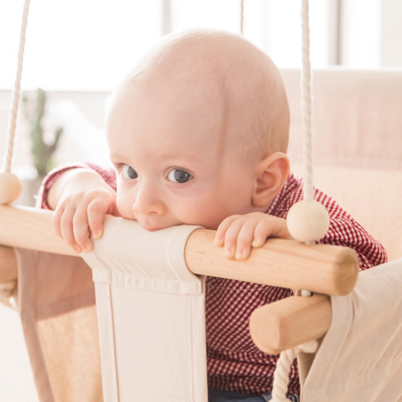 Baby Wooden Hanging Swing Chair