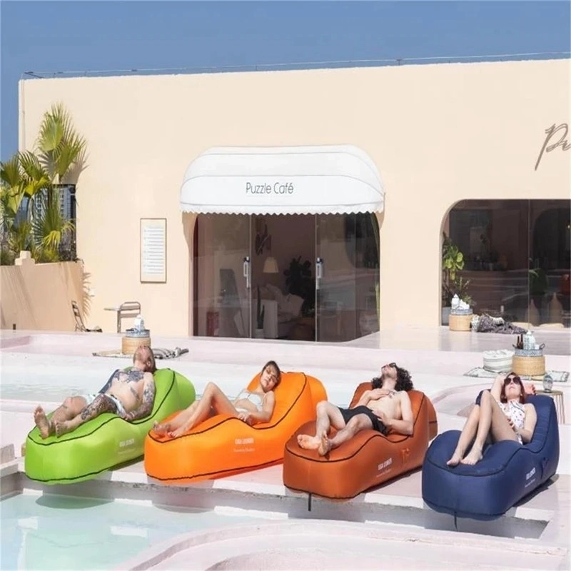 Inflatable Lounger Air Sofa Chair Camping for Outdoor Activities Beach, Hiking, Picnics