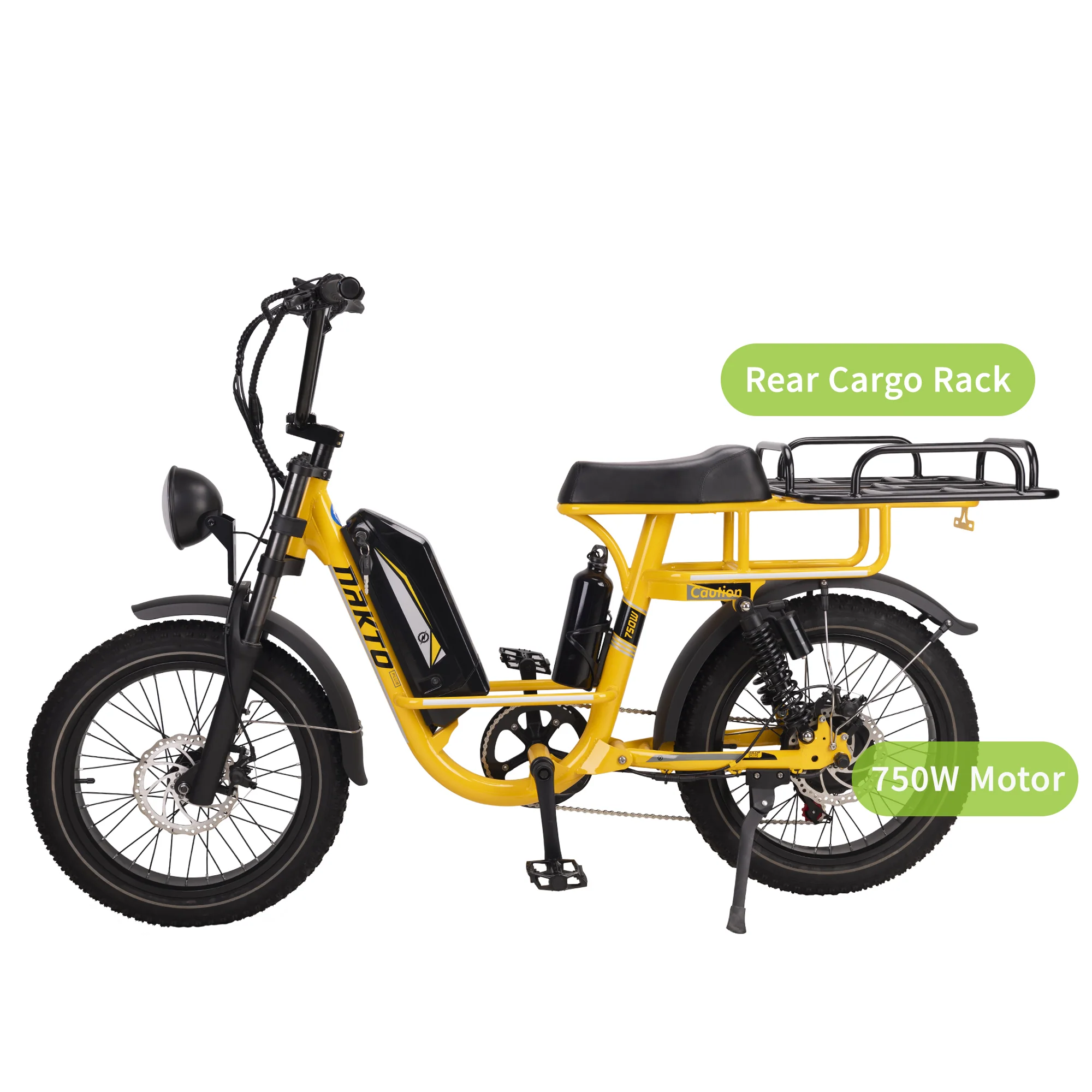 NAKTO F4 Fat Tire Electric Bicycle 6 Speed 20
