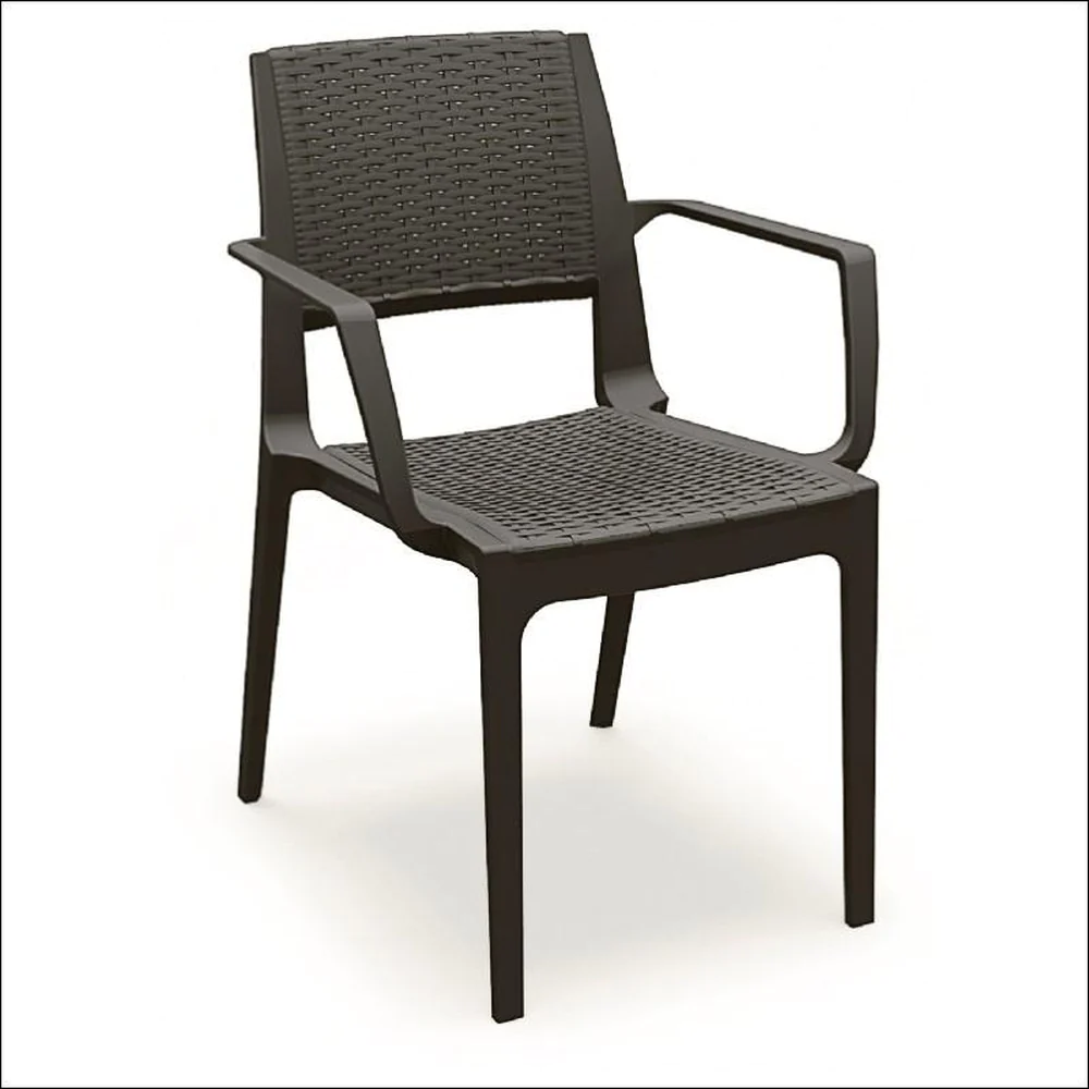 Capri Outdoor Resin Dining Armchair