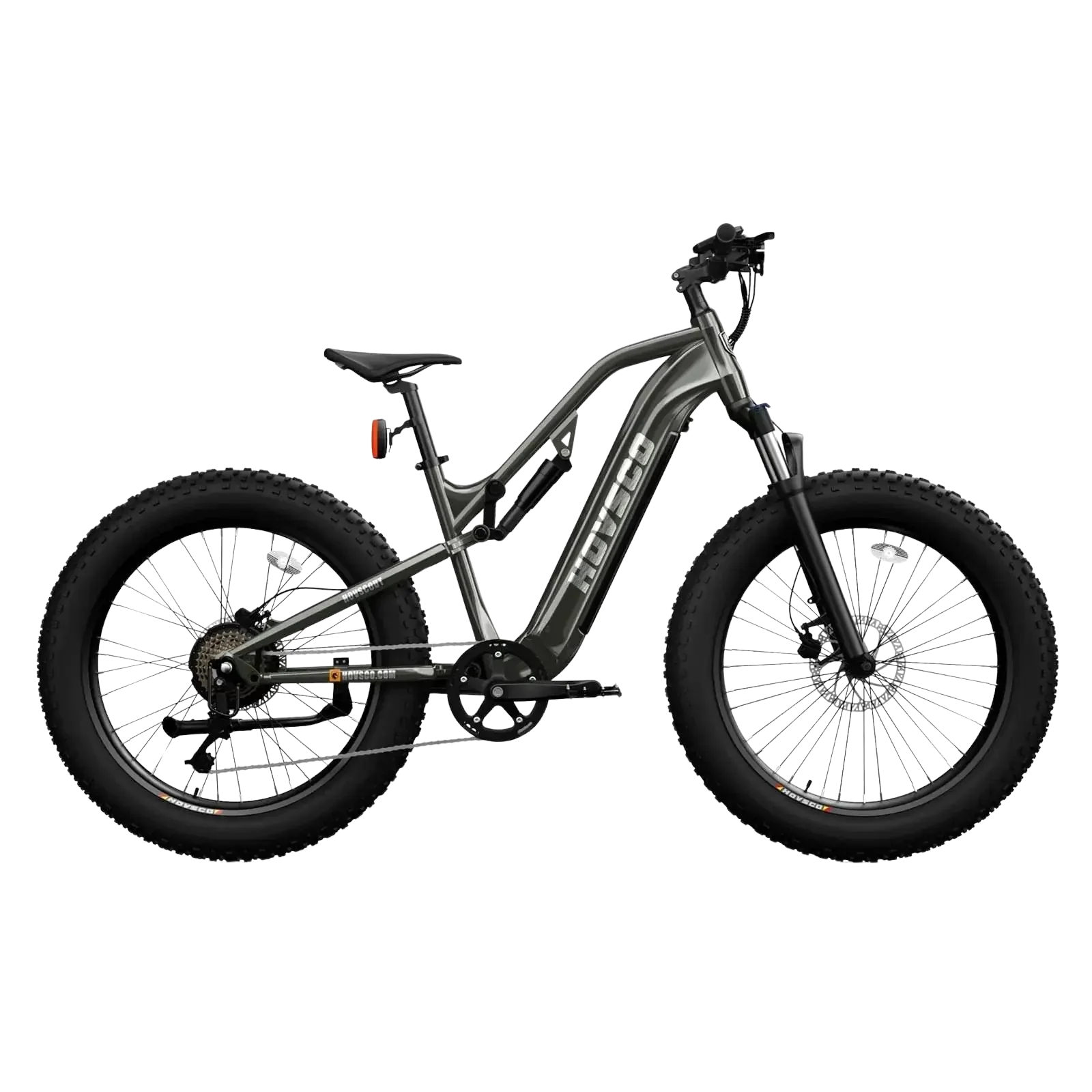 Hovsco HovScout Full Suspension Fat Tire Electric Bicycle 7 Speed 26