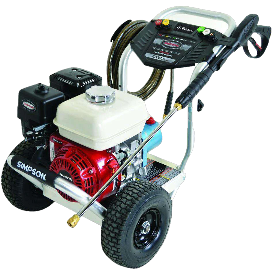 Simpson ALH3228 Aluminum 3200 PSI 2.8 GPM Honda GX200 CAT Gas Pressure ...