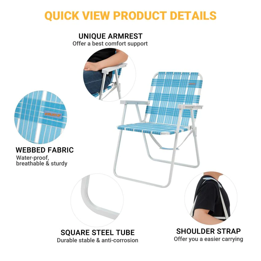 WEJOY South Molle Beach Chair