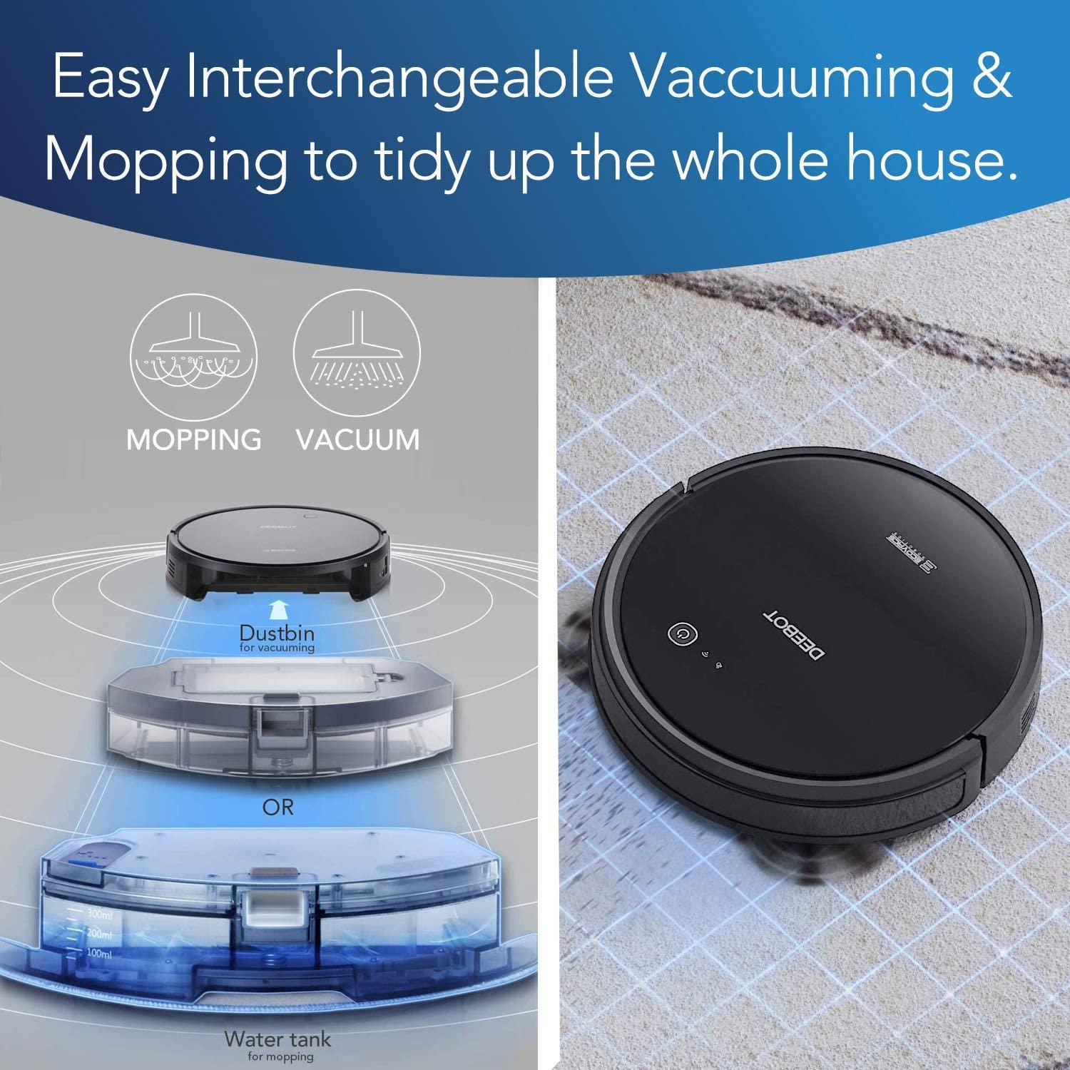 Ecovacs Deebot 661 Convertible Robot Vacuum