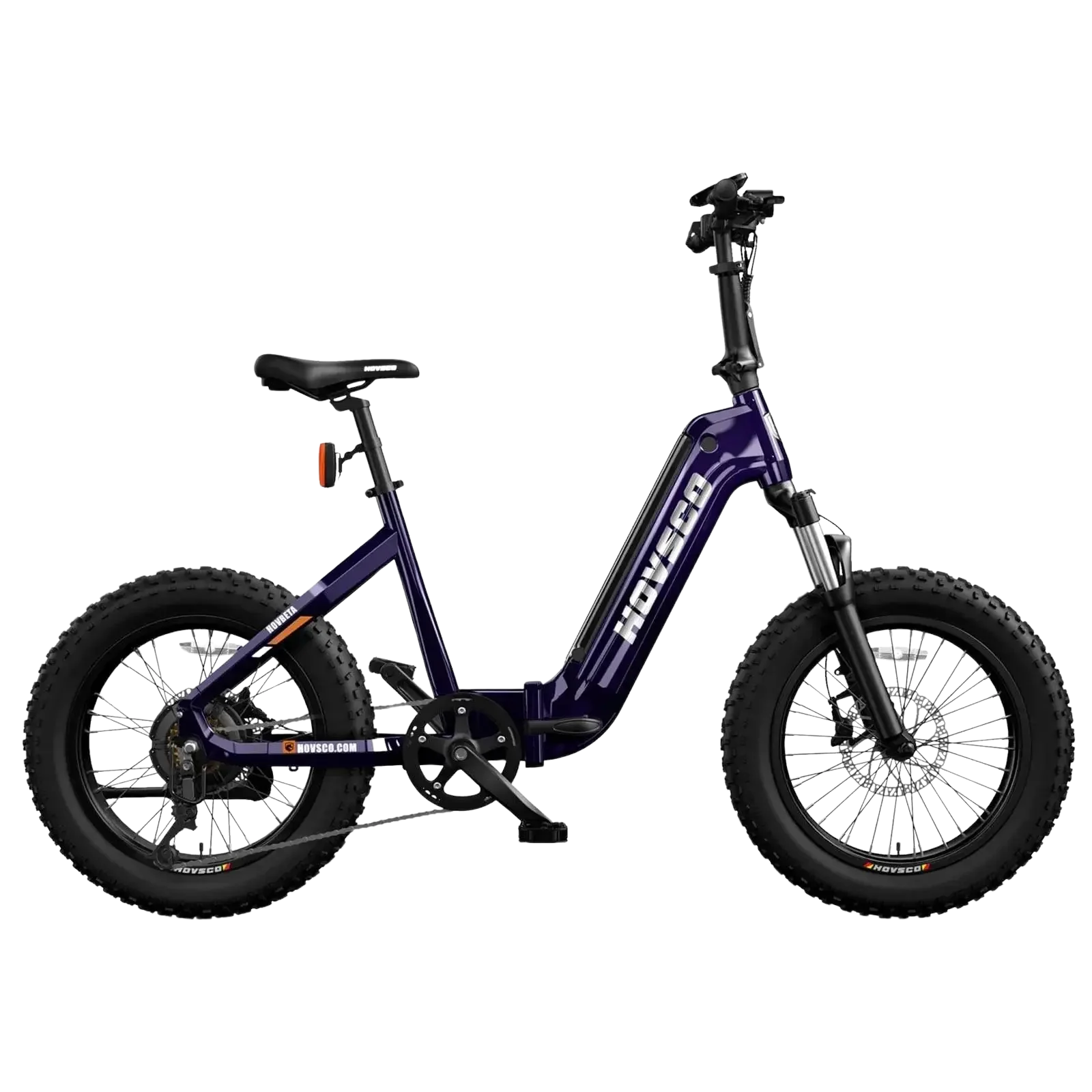 Hovsco HovBeta Foldable Fat Tire Electric Bicycle 7 Speed 20