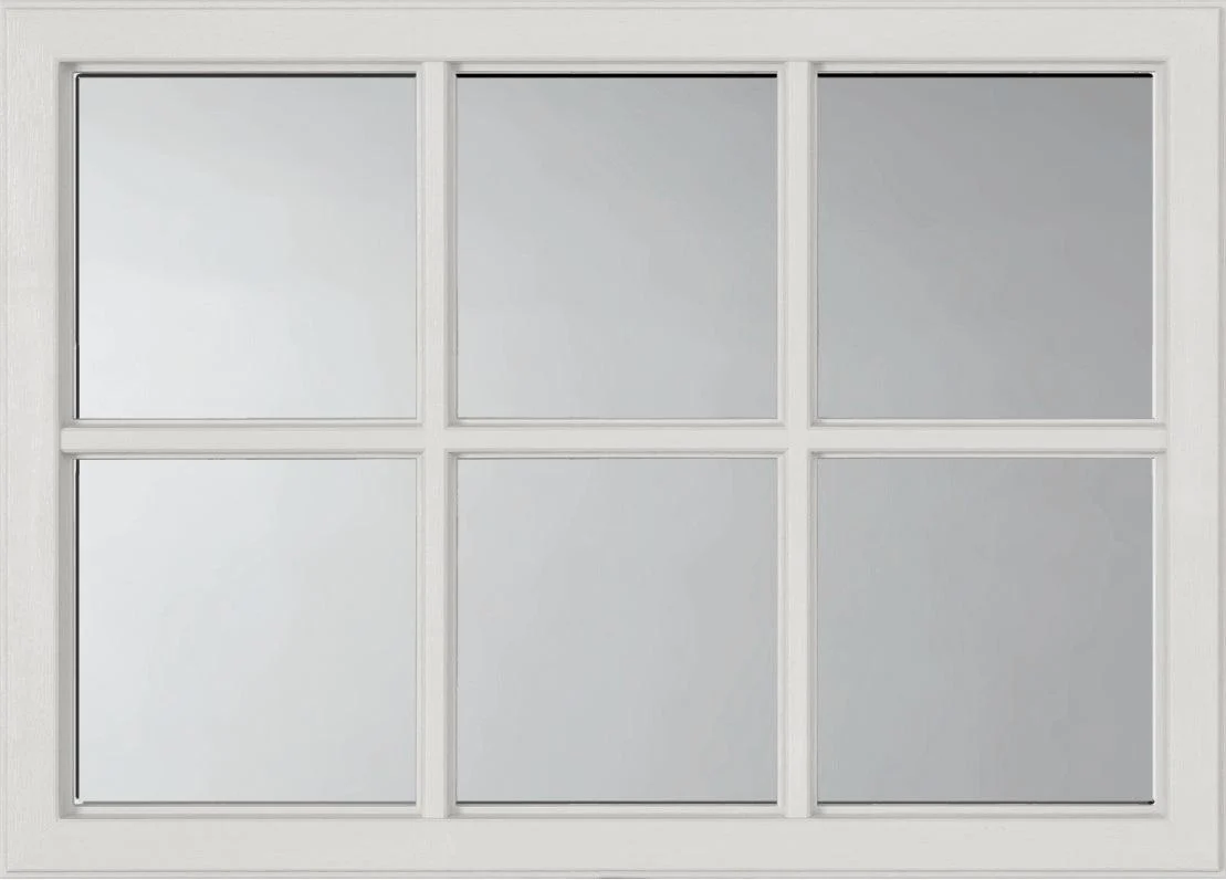 Clear 6 Lite Glass and Frame Kit (Craftsman)