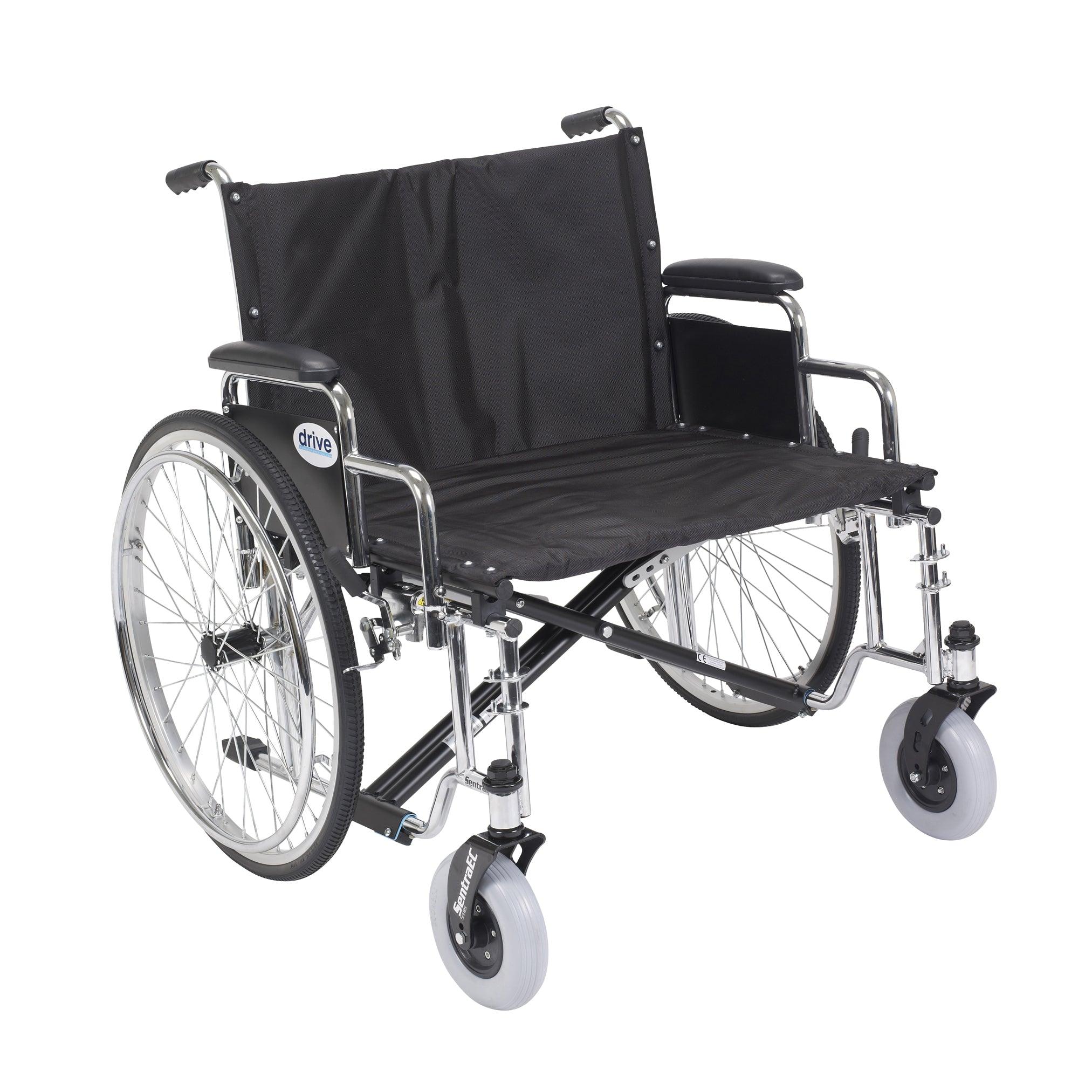 Drive Medical Sentra EC Bariatric Heavy Duty Extra Wide Wheelchair