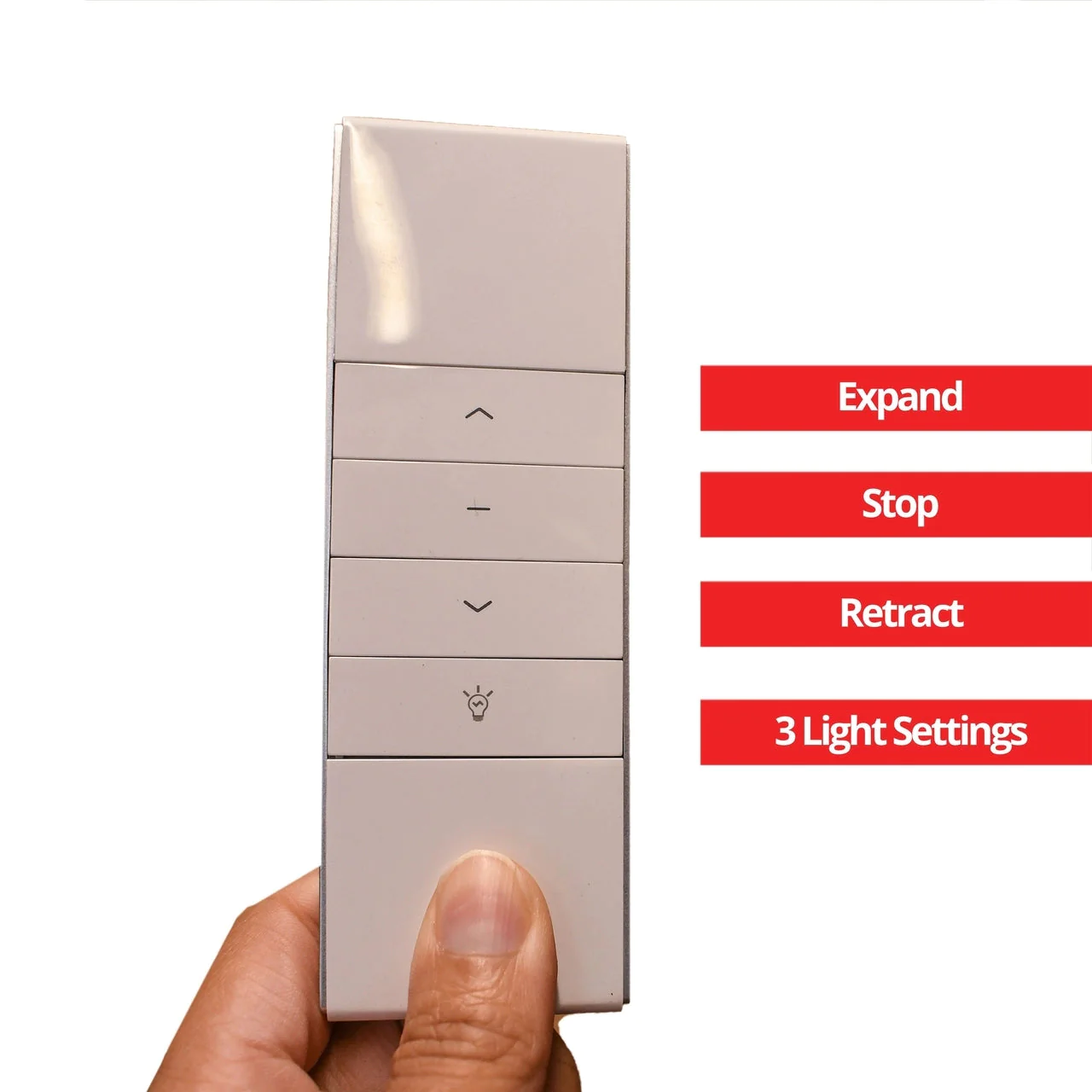 Aleko Half Cassette Motorized Retractable LED Luxury Patio Awning - 12 x 10 Feet - Brown