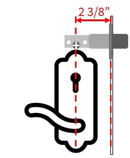 Smooth Fiberglass Entry Door Slab (3 Panel Craftsman)