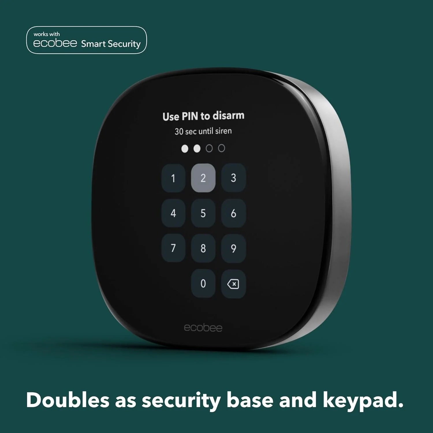 ecobee New Smart Thermostat Premium with Smart Sensor and Air Quality Monitor  (Refurbished)