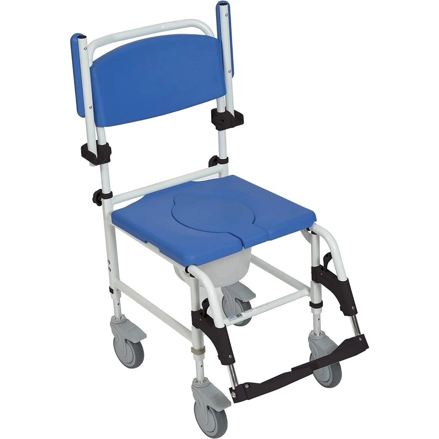 Drive Medical Aluminum Shower Commode Transport Chair