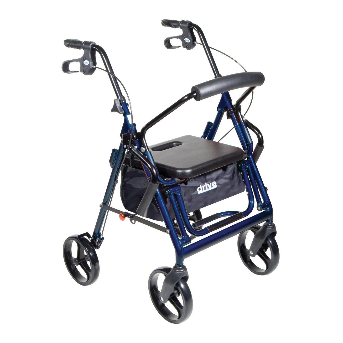 Duet Dual Function Transport Wheelchair Rollator Rolling Walker