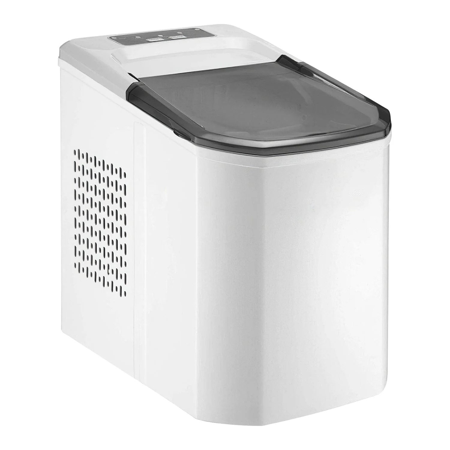Electric Countertop Ice Make with Ice Scoop Basket Self Cleaning