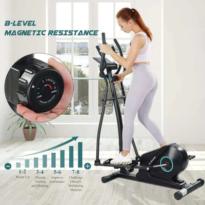 Elliptical Machine Home LCD Exercise Elliptical Trainers