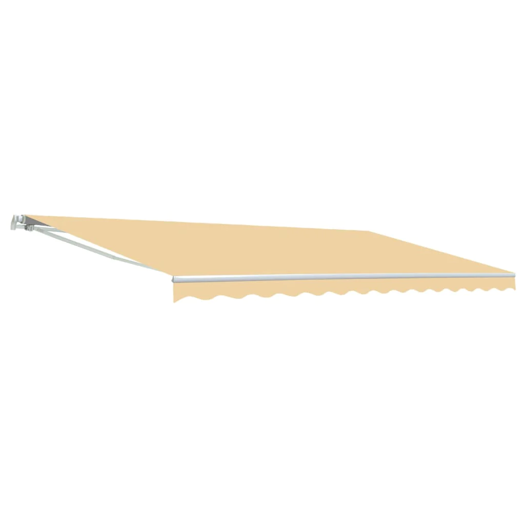 Aleko Motorized Retractable Patio Awning 20x10 Feet Ivory AWM20X10IVORY29-AP