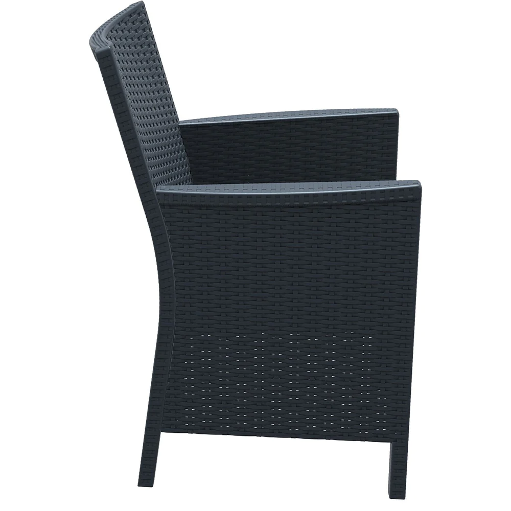 California Outdoor Resin Wickerlook Chair