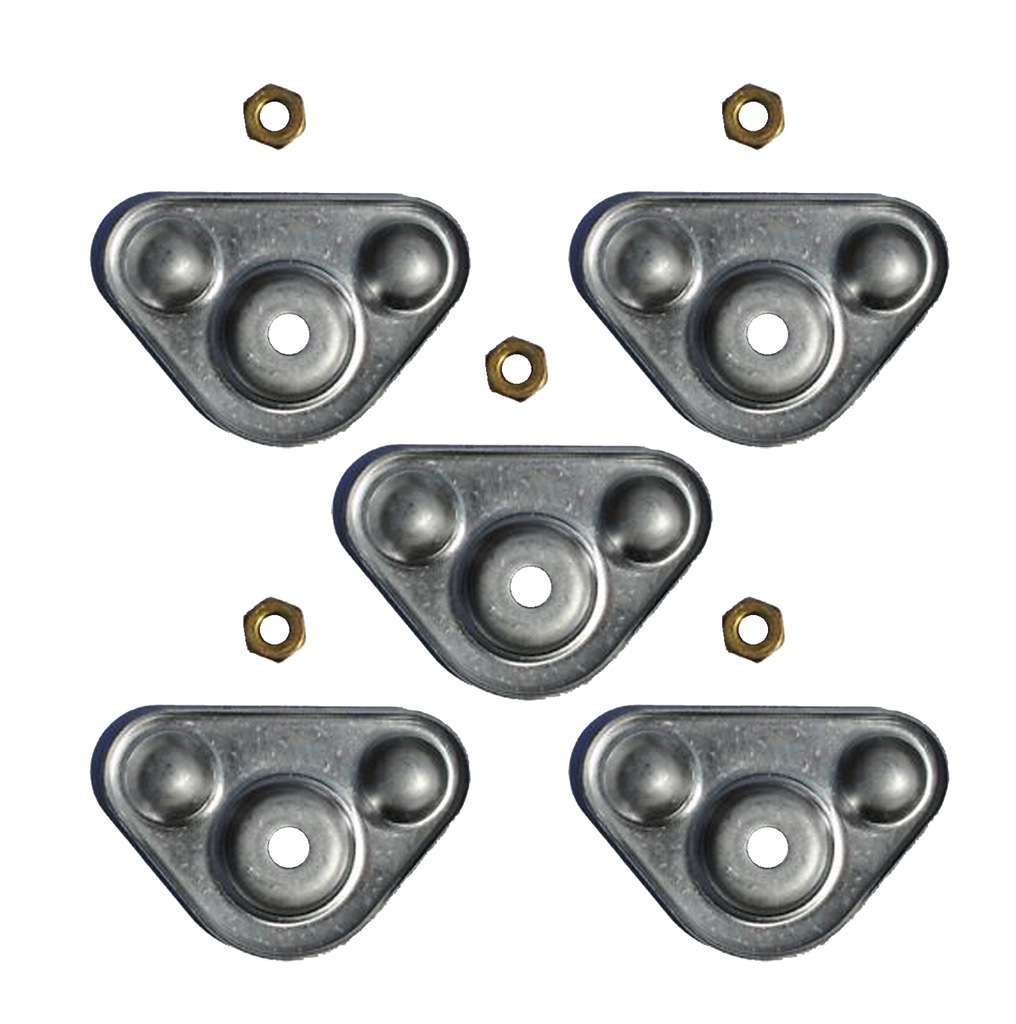 Poulan Craftsman Chainsaw (5 Pack) Replacement Brass Nut 10-24 # 530016359-5PK