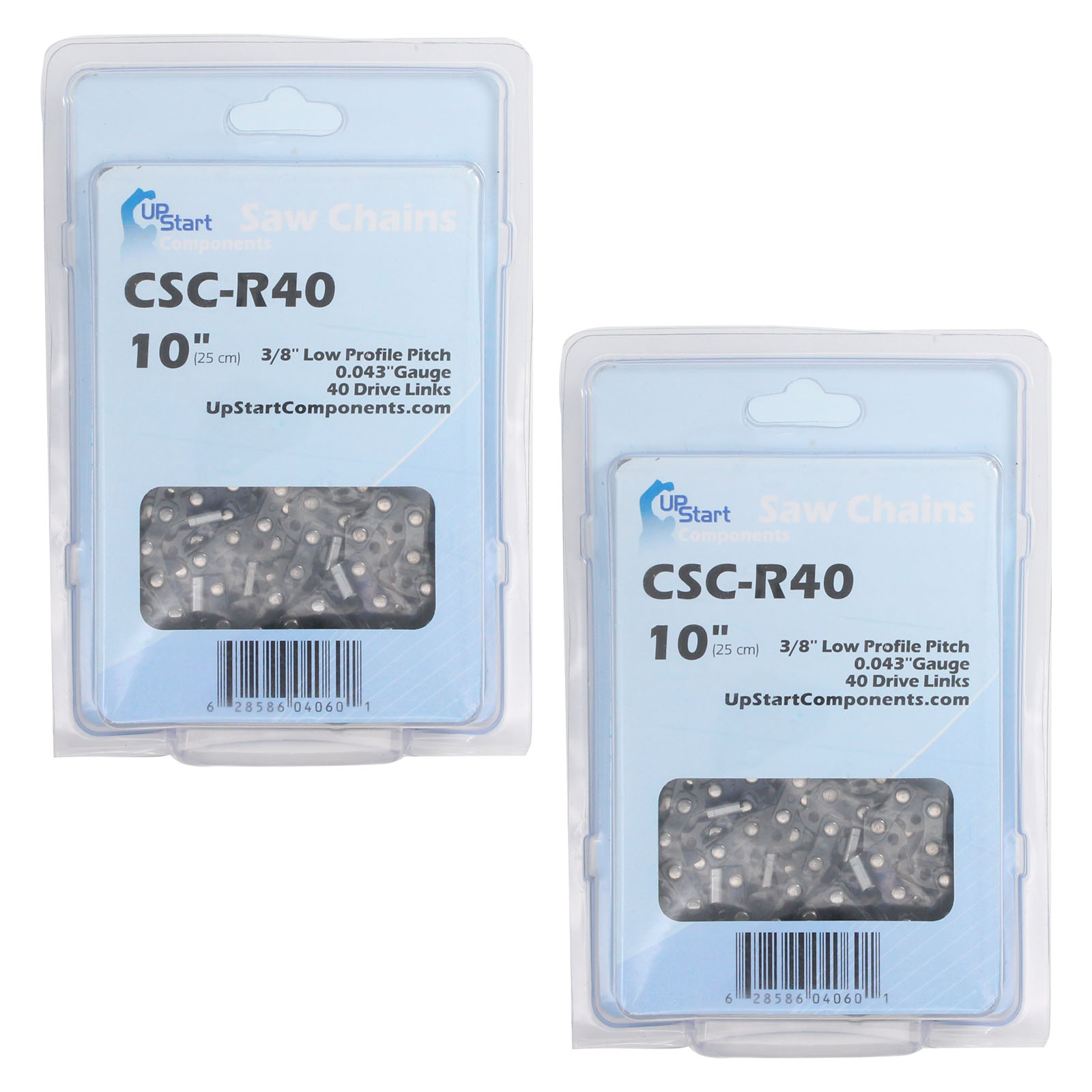 2-Pack 10-Inch Chainsaw Chain Replacement for Craftsman 358.79245 Pole Saw