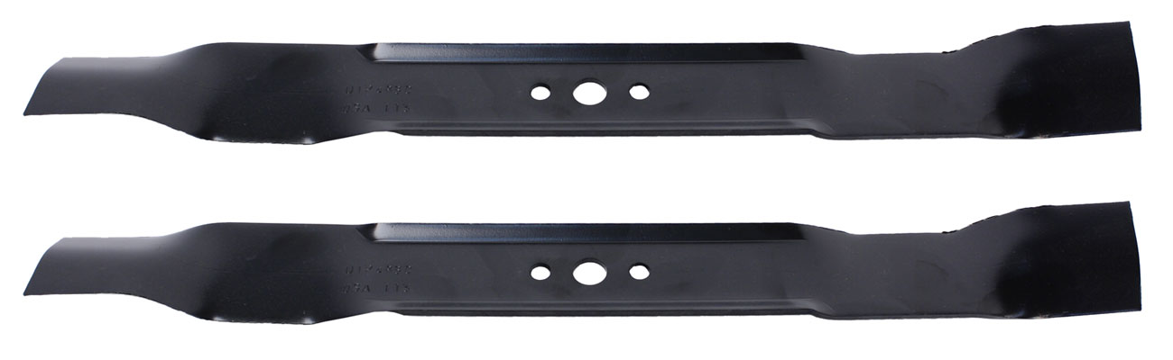 (2) USA Mower Blades Mulching for Craftsman 33275 33524 21