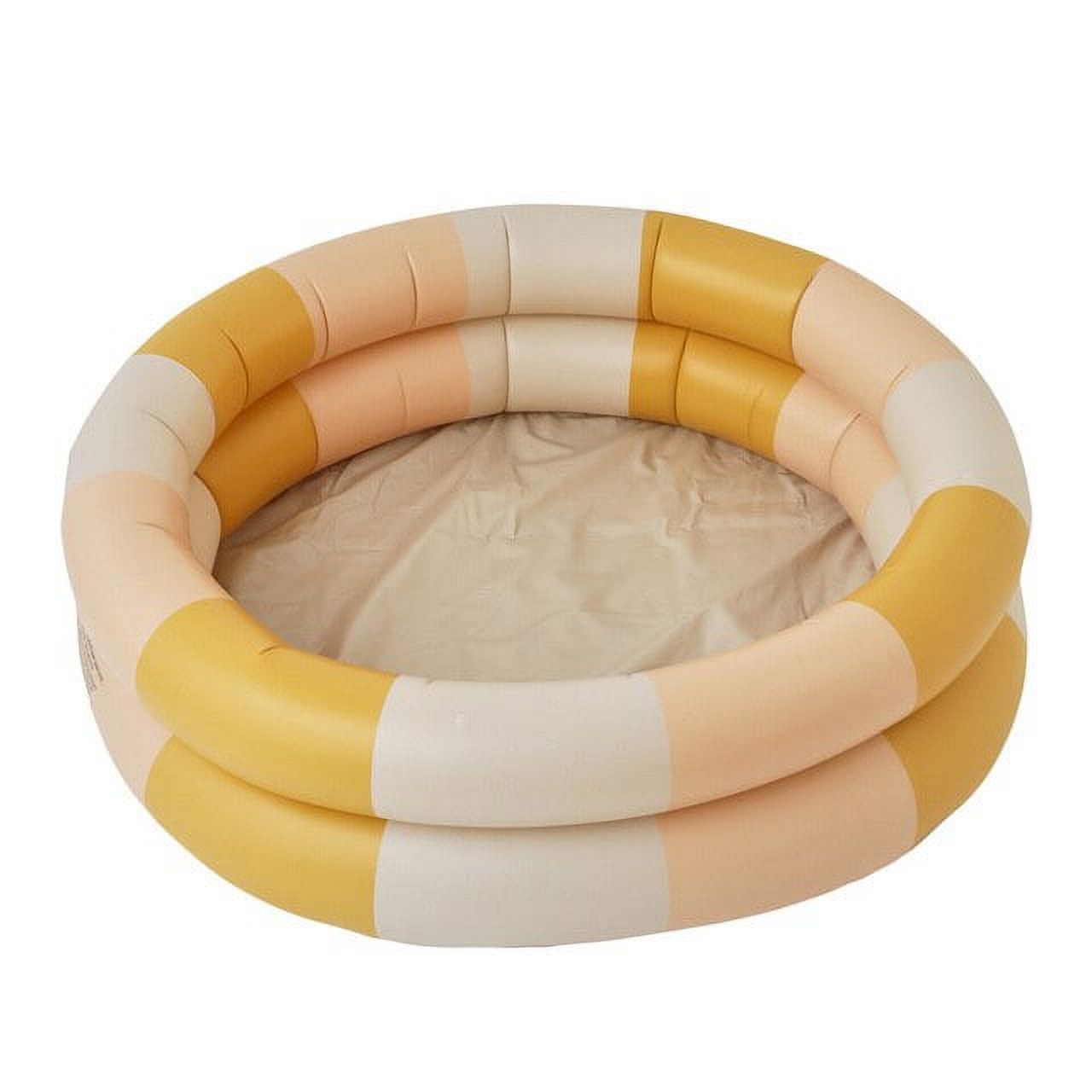 2 Rings Kiddie Pool for Toddler Kids Swimming Pool Inflatable Baby Ball Pit Pool Small Infant Pool