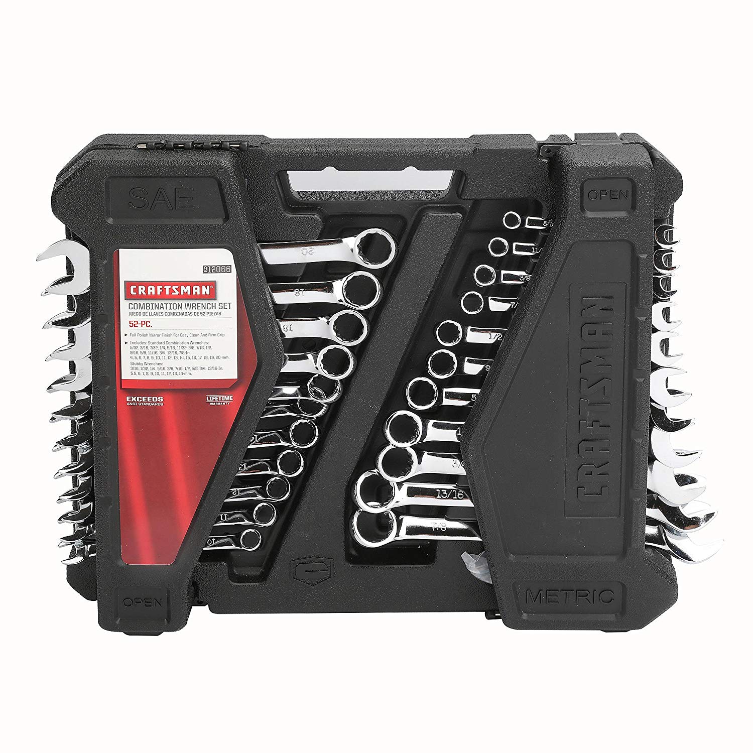 Craftsman 52 Wrench Set Combination Metric