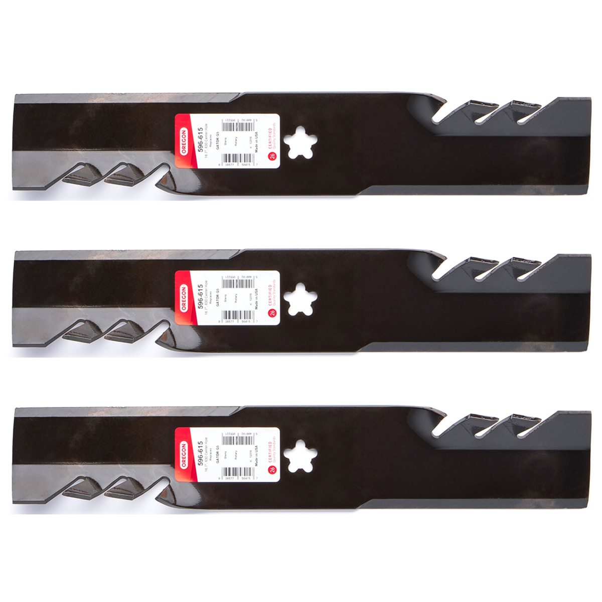 3PK Oregon 596-615 G5 Gator Blades for 48