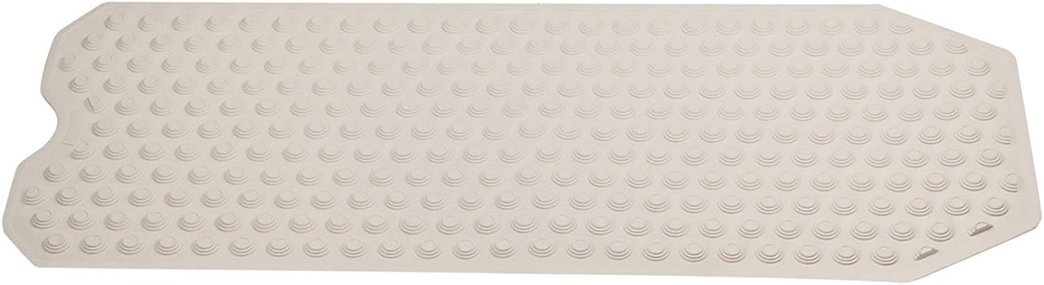 Luxury Bathtub Mat without suction cups - Non-Slip with Superior Design & Craftsmanship - 15 w x 41 l - Made in Italy