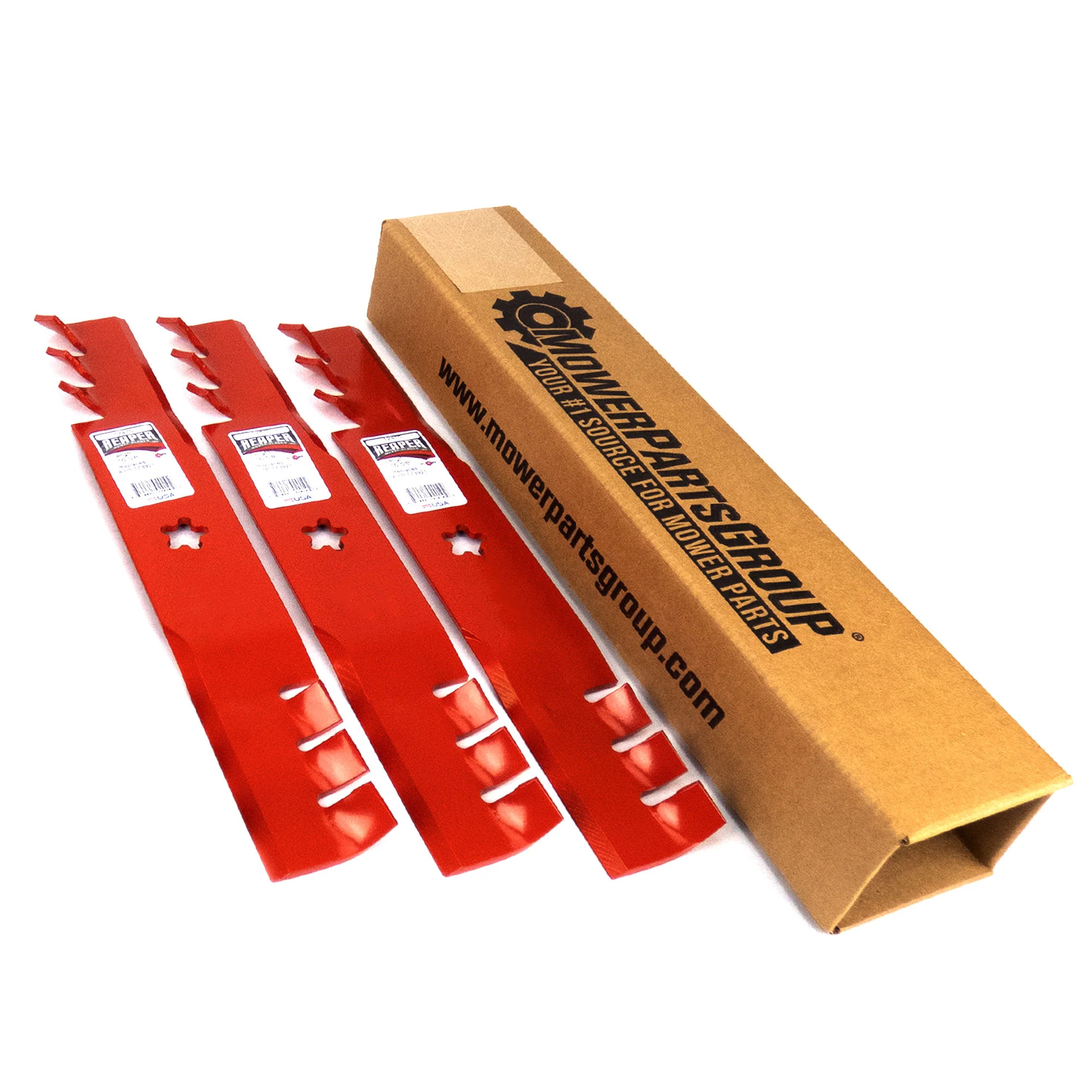 (3) Mulching Blades Replace 180054 Blades, 48