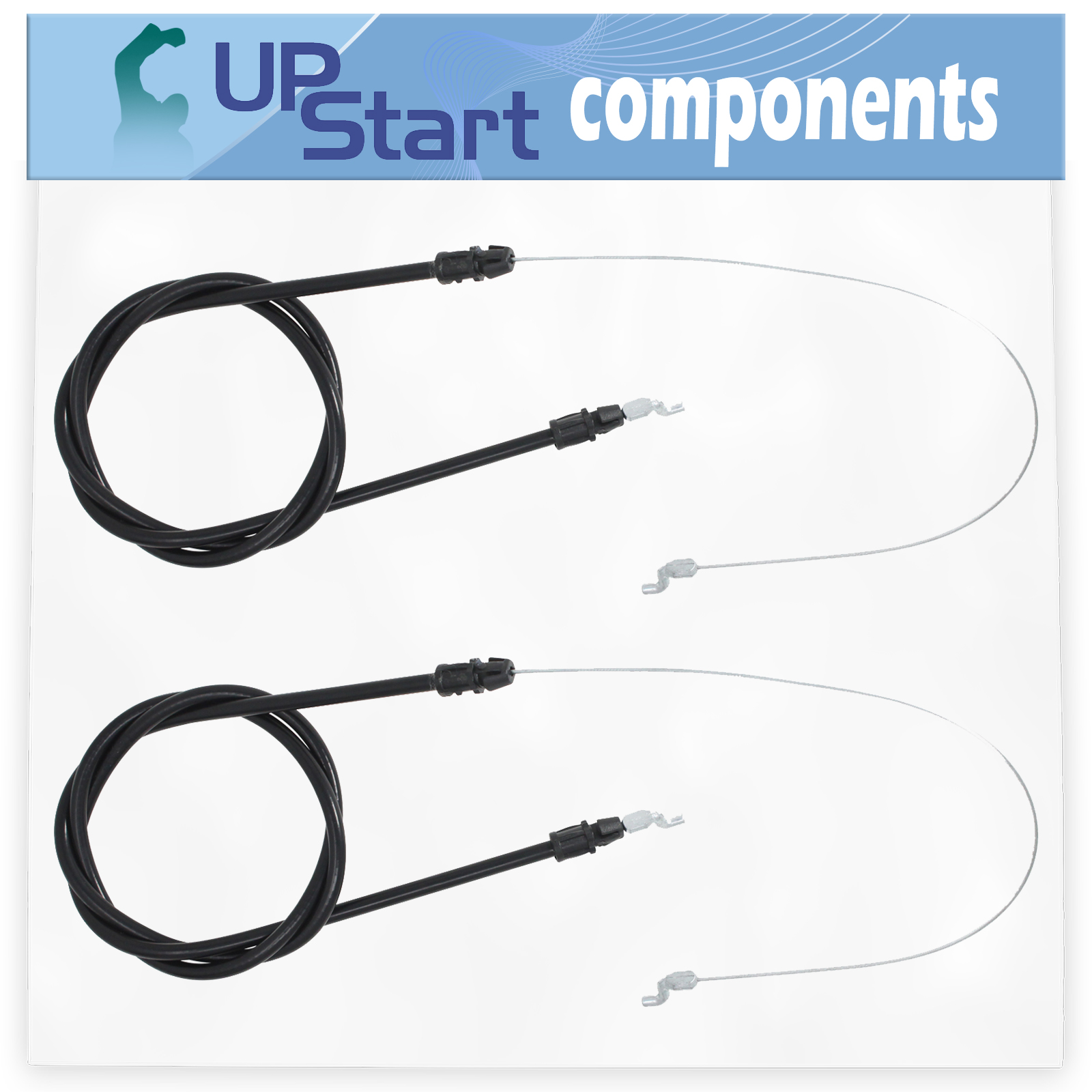 2-Pack 746-1113 Blade Control Cable Replacement for Craftsman 12A-469Q799 Walk Behind Lawnmower, Gas^ - Compatible with 946-1113A Control Cable