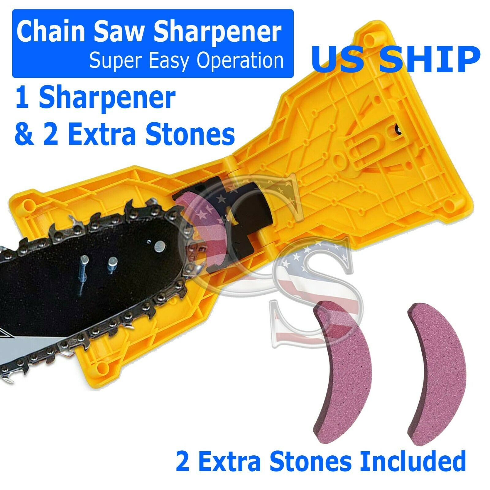 14-20 inch Chainsaw Teeth Sharpener Saw Chain Blade Fast Sharpening ...