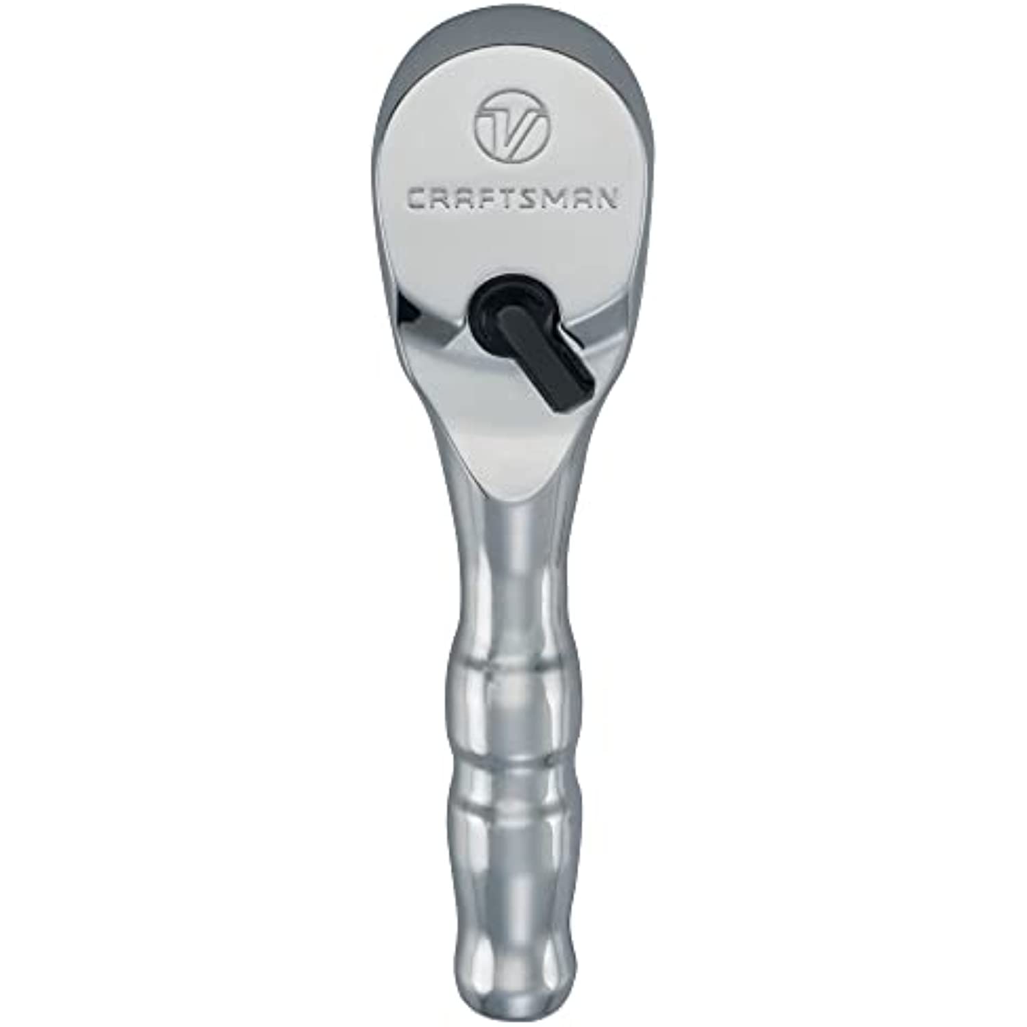 CRAFTSMAN V-SERIES Ratchet, 3/8 Inch Drive, 96-Tooth, Stubby (CMMT86320V)